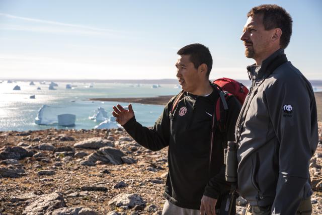 WWF staff in the Arctic