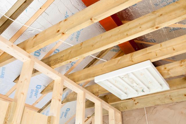 Adding insulation to a roof