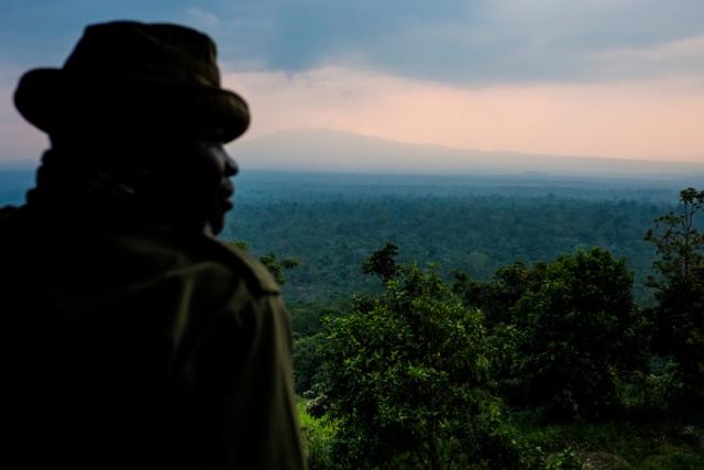 View from Rumangabo over the Volcano section of Virunga National Park - © Brent Stirton / Reportage by Getty Images / WWF