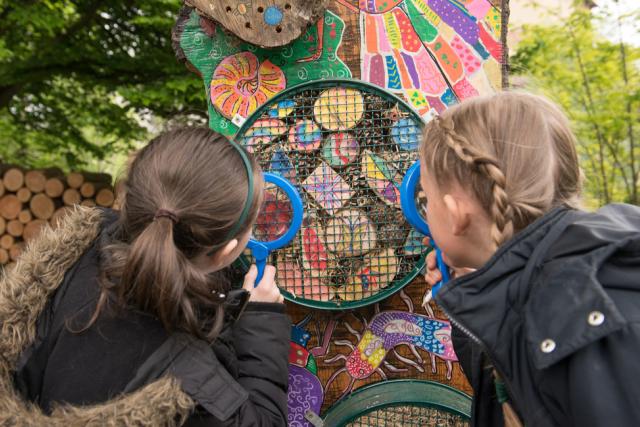 Exploring the Living Planet Centre education garden