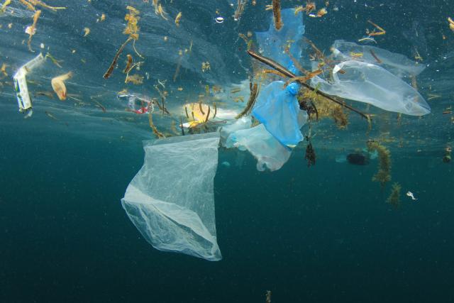 Plastic ocean pollution