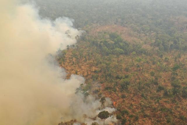 Amazon fires still raging