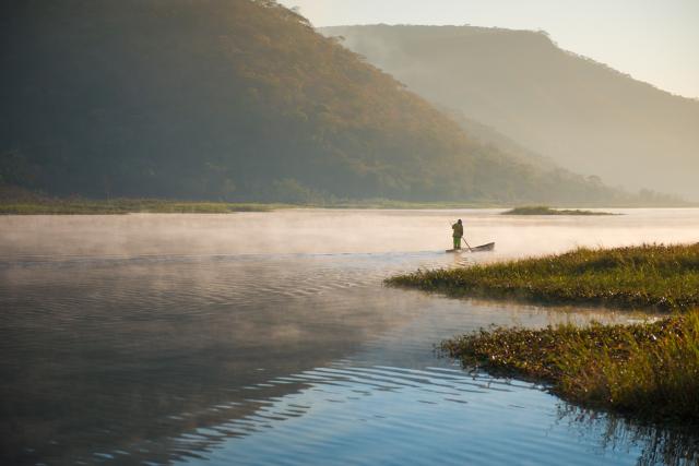 Lake in Zambia