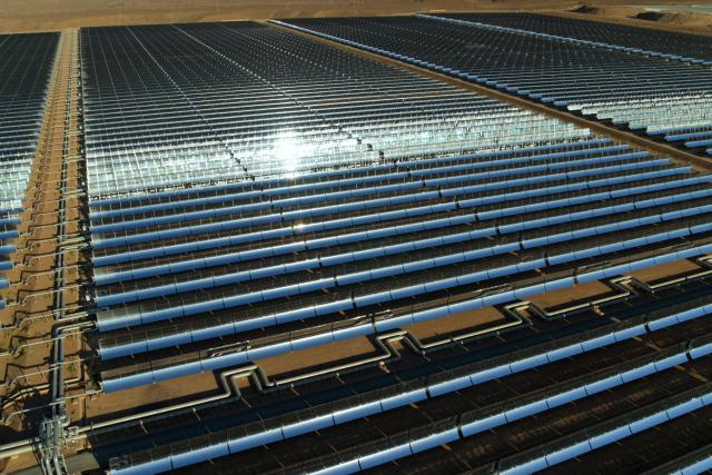 Solar farm in Morocco