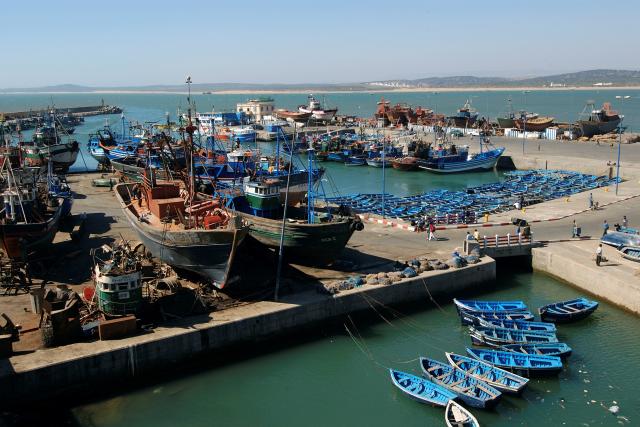 Fishing port of Essaouira, Morocco