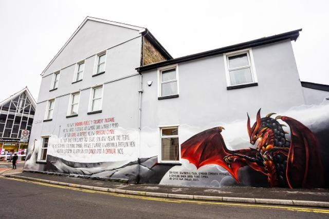 Treorchy mural