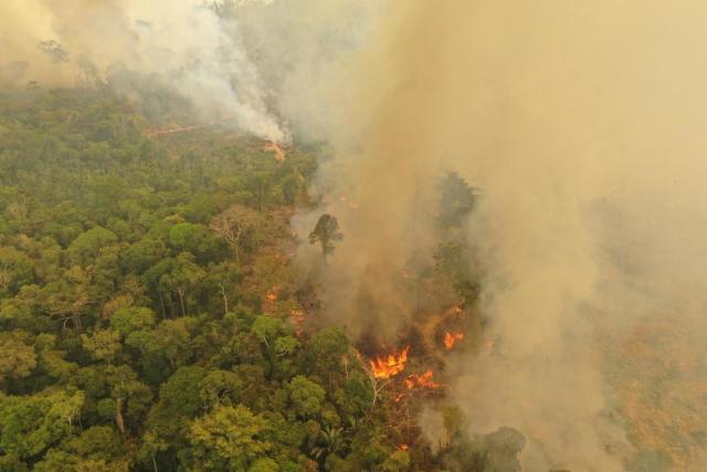 Amazon fires in Brazil