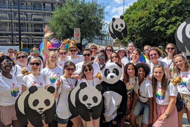WWF Pride march 2018