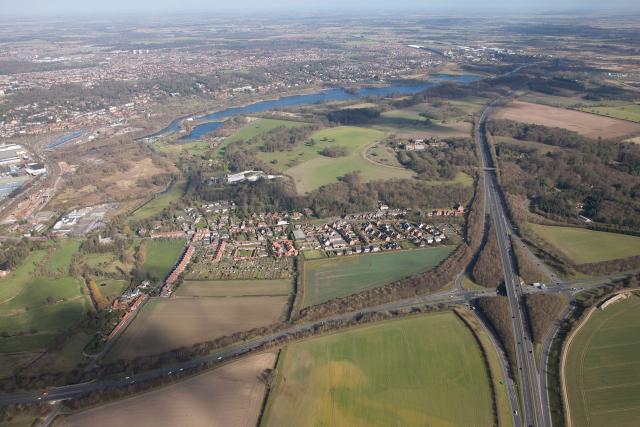 Whitlingham Country Park, South Norwich and the Crown Point Estate