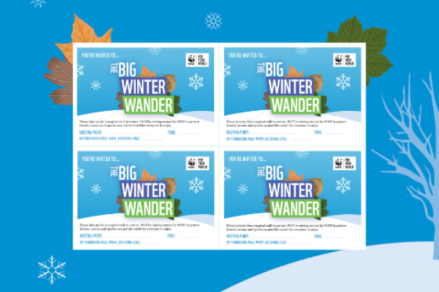 BWW Event Invites - time, date, fundraising page