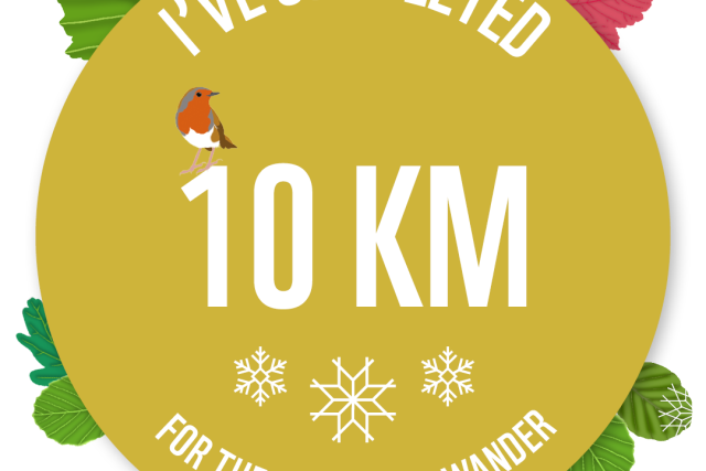 BWW 10KM tracker badge