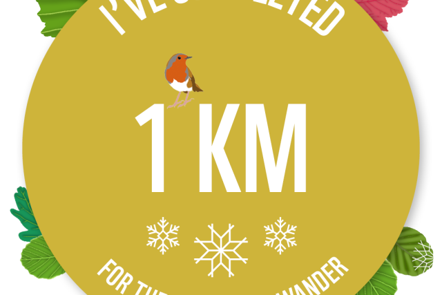 BWW 1KM tracker badge