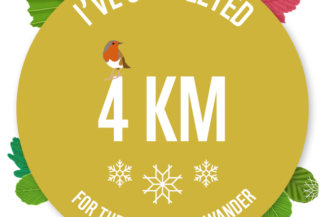 BWW 4KM tracker badge
