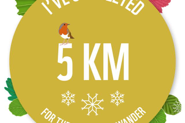 BWW 5KM tracker badge