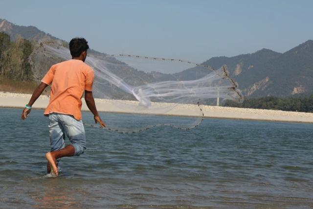 Fishing in Karnali