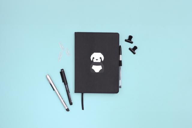 Special Edition Dingbats Panda Notebook - 100% vegan leather & ethically sourced notebooks from Dingbats