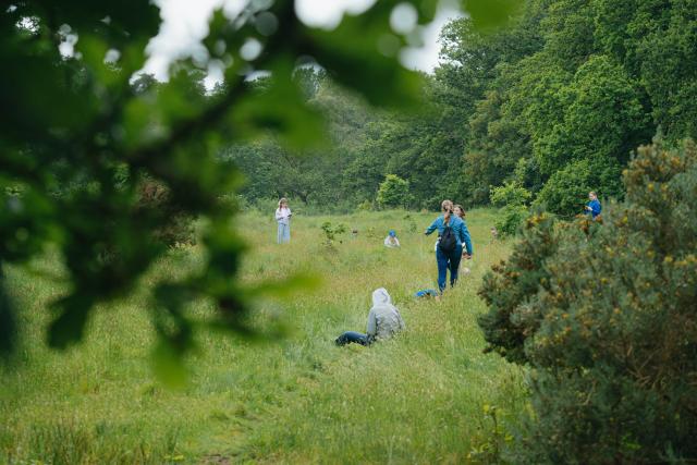 Children from a local school in Norfolk visit the River Nar alongside the Norfolk Rivers Trust as part of their Access to Nature activity.