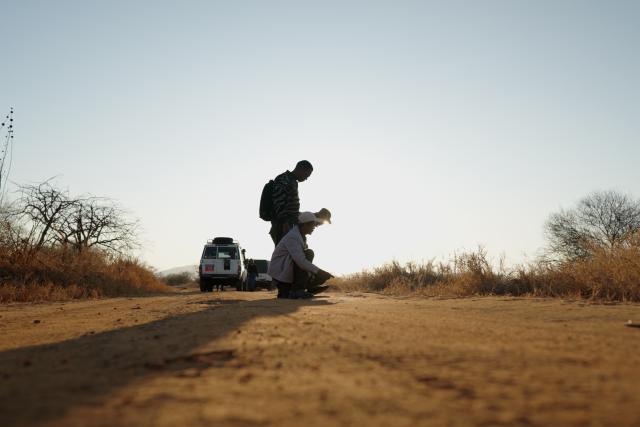 Landscape image of the Mkomazi Lion Census work