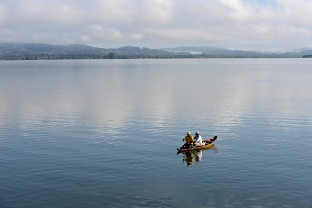 Rio Tapajos, Santarem stretch of Jacareacanga, Pará State, Brazil. WWF Living Amazon Tapajos River Dolphin Expedition 2014.