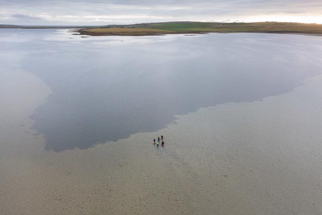 People in the Firth of Forth