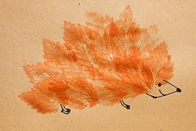 GW Leaf printing step 6