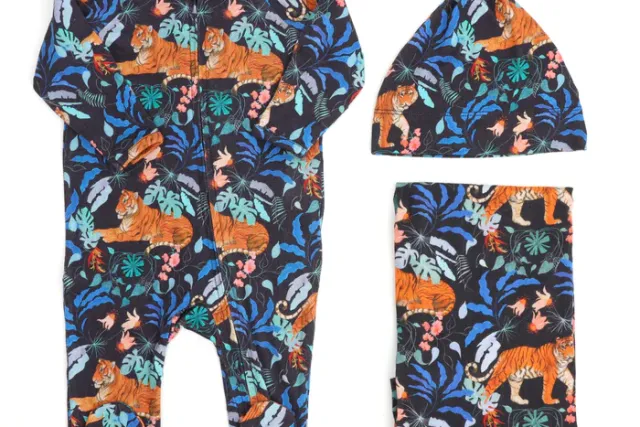 Baby Romper Set - Tiger