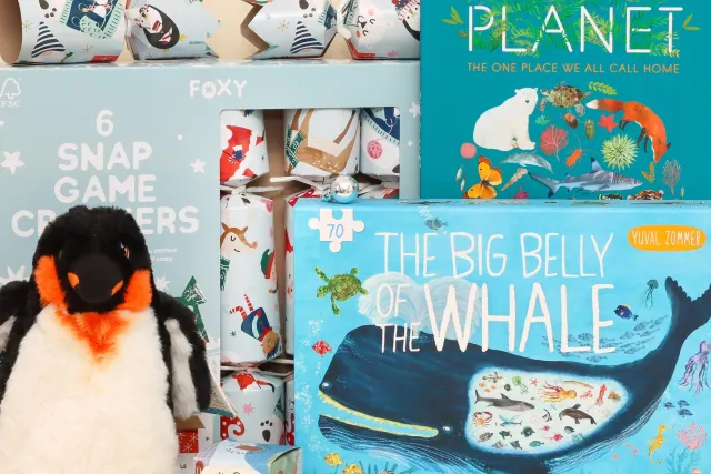 A selection of gifts for kids from WWF-UK Shop