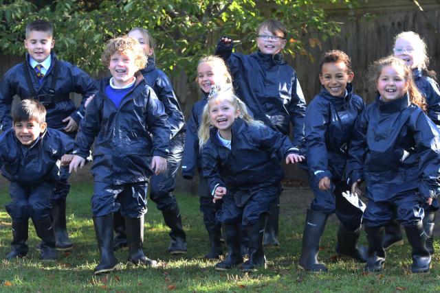 Waterproofs and wellies were donated as part of WWF’s Happy By Nature programme