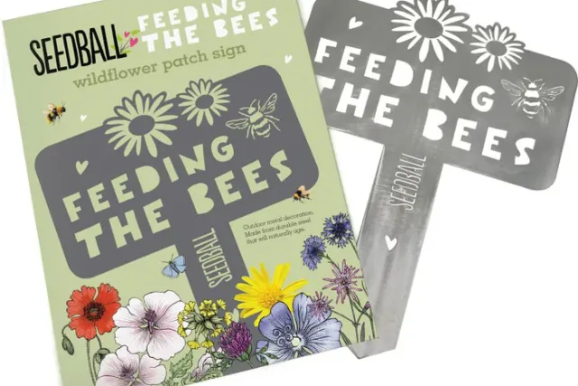 Feeding the Bees Sign