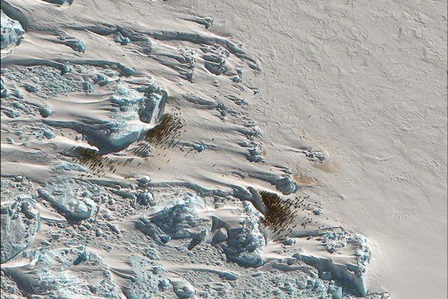 newly discovered Verleger Colony from satellite image