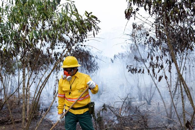 Fire brigade for indigenous people