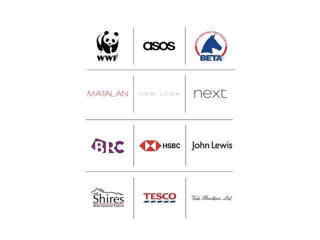 Leather buyer platform company logos