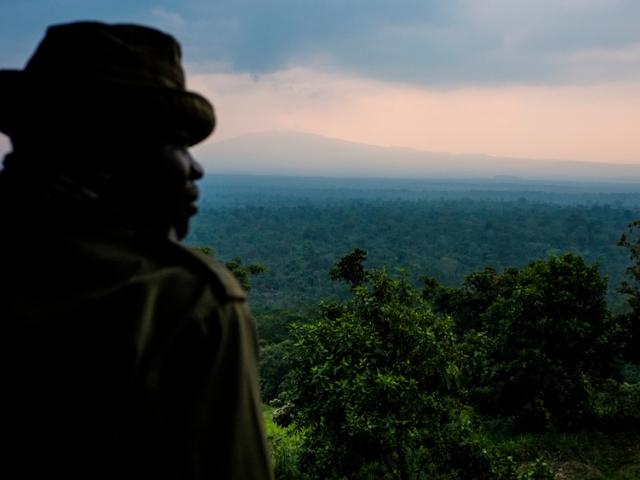 View from Rumangabo over the Volcano section of Virunga National Park - © Brent Stirton / Reportage by Getty Images / WWF