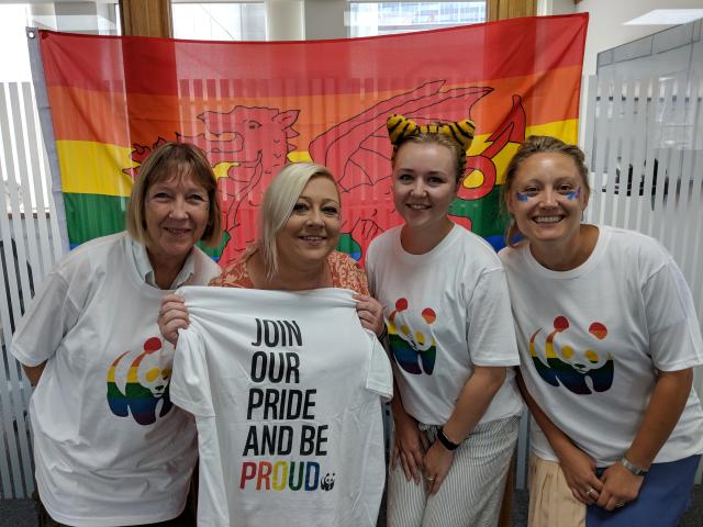 Panda Pride WWF Cymru