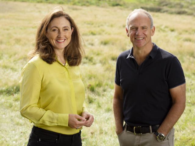 Tanya Steel and Dave Lewis