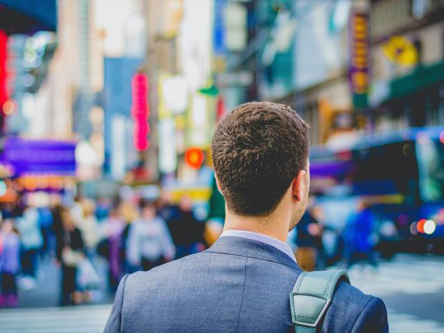 young business person