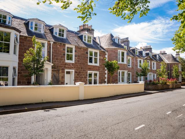 Terraced housing in Inverness