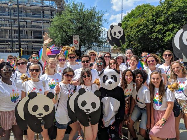 WWF Pride march 2018