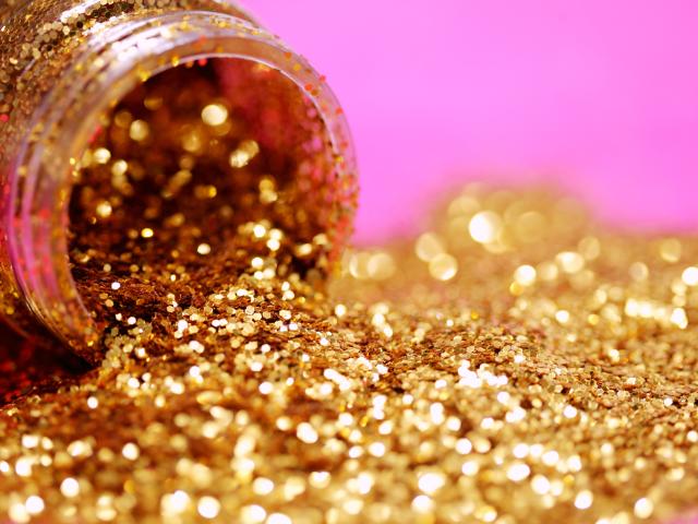 Gold Glitter