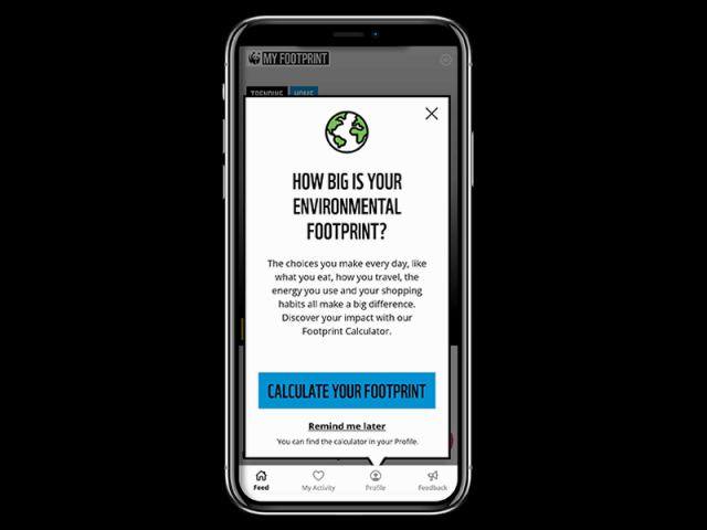 My Footprint App - Calculate Impact