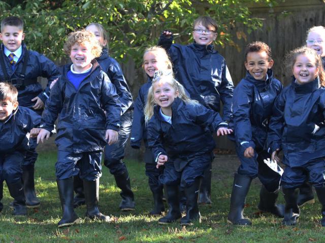 Waterproofs and wellies were donated as part of WWF’s Happy By Nature programme