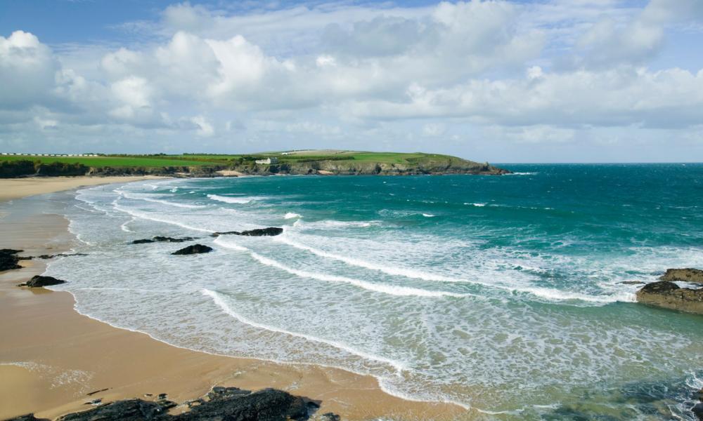 Harlyn Bay, Cornwall, UK.