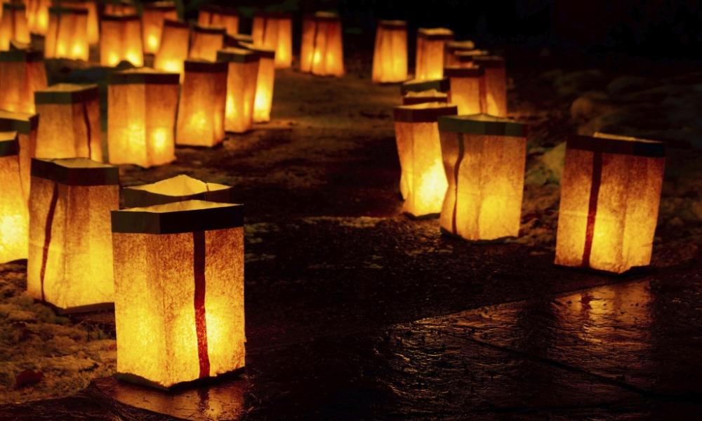 Christmas Eve Luminarias