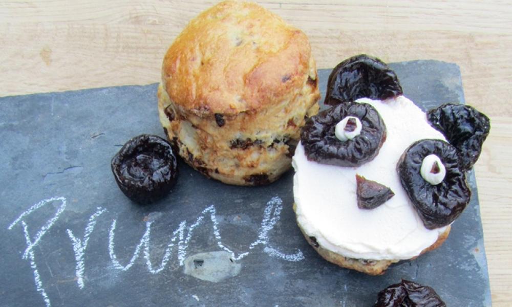 Panda scones