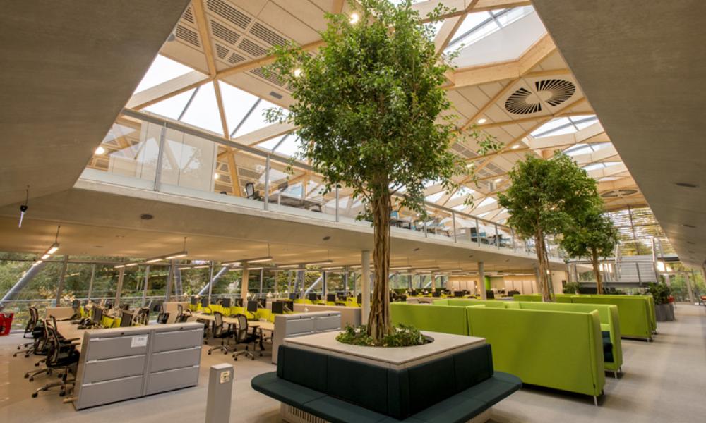 Inside the Living Planet Centre
