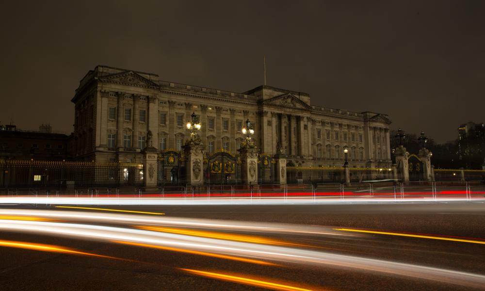 Earth Hour 2018 - Buckingham Palace, lights off