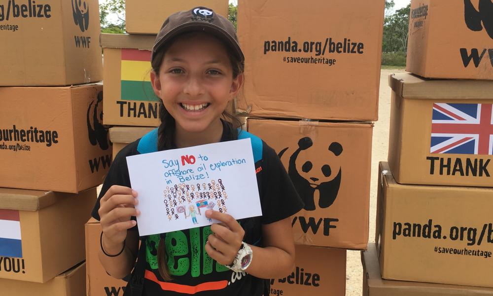 Madison wwf supporter letters hand in - © itravelbelize.com