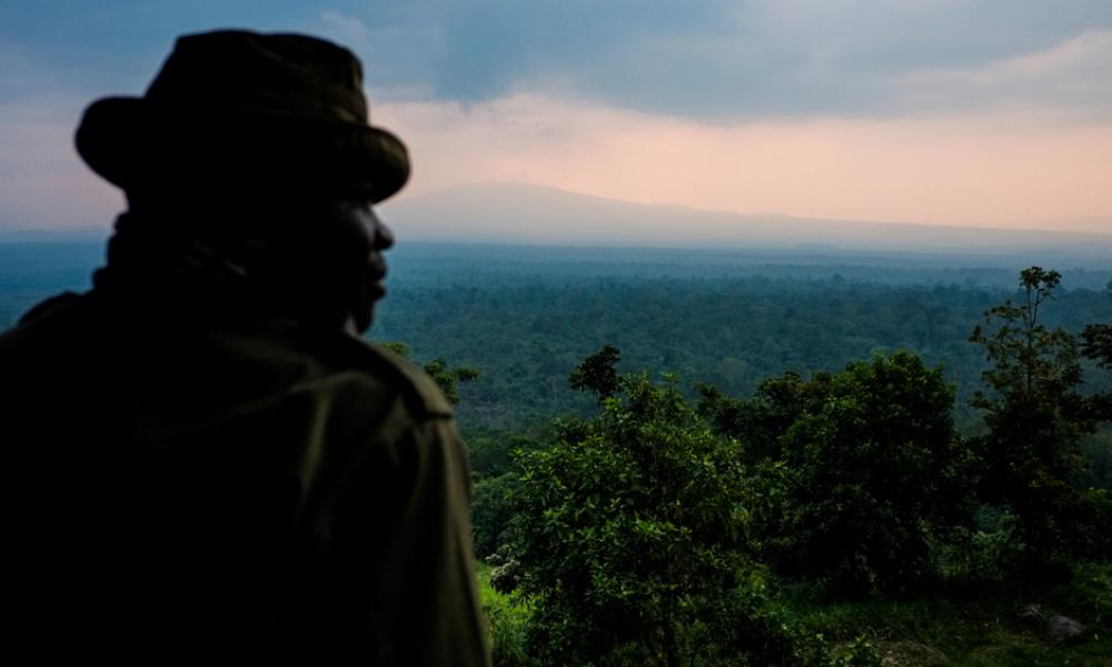 View from Rumangabo over the Volcano section of Virunga National Park - © Brent Stirton / Reportage by Getty Images / WWF