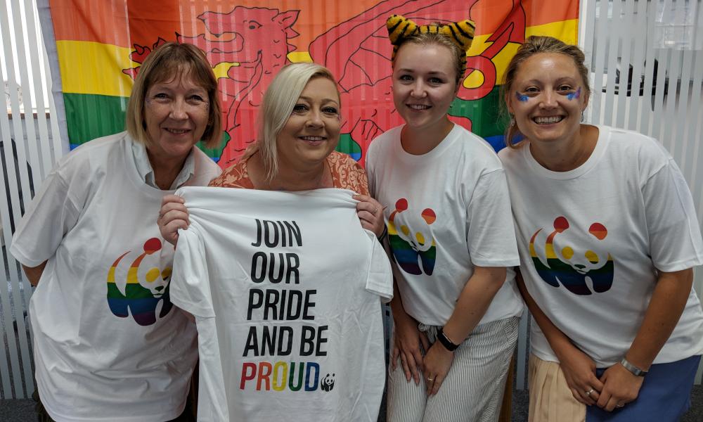 Panda Pride WWF Cymru