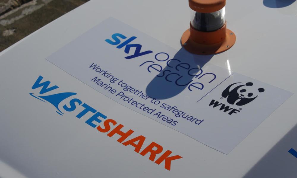 WasteShark WWF and Sky Ocean Rescue